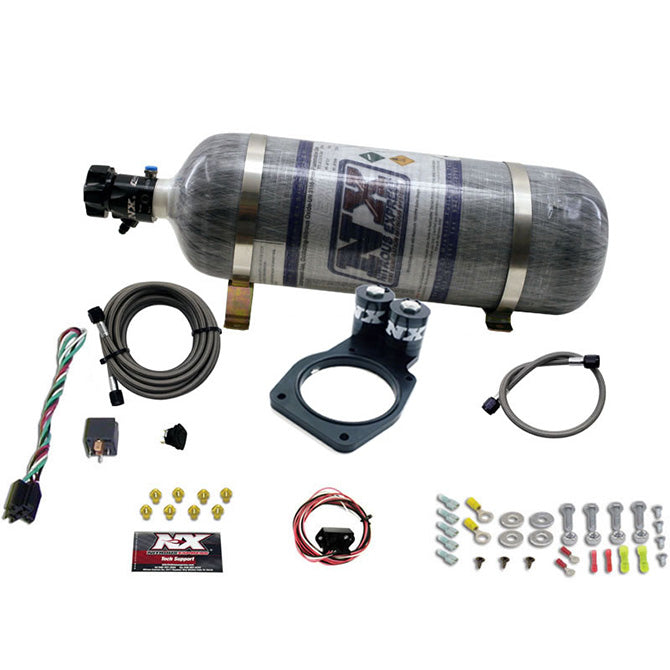Sistema de Placa con Botella de Carbono 12Lb Nitrous Express NX 20931-12 para Chevrolet Camaro 5th Gen