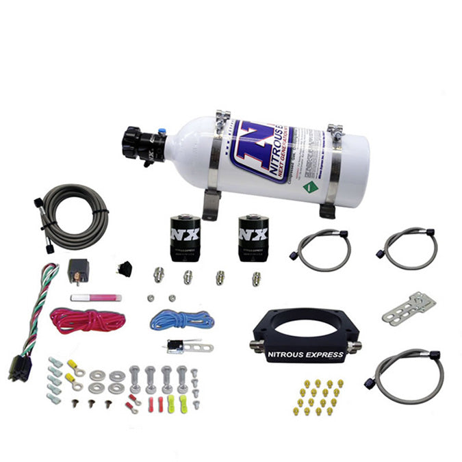 Sistema de Nitroso NX 20934-05 LS 90mm con Botella 5Lb para GM