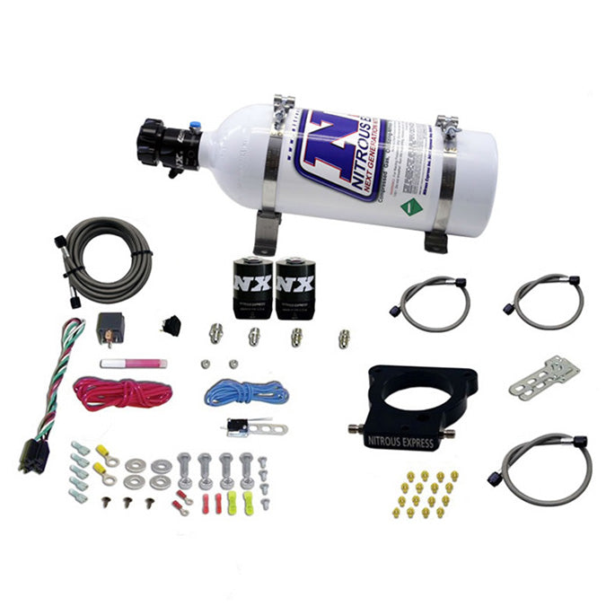 Sistema Nitroso 3 Tornillos con Botella 5Lb GM LS Nitrous Express NX 20935-05