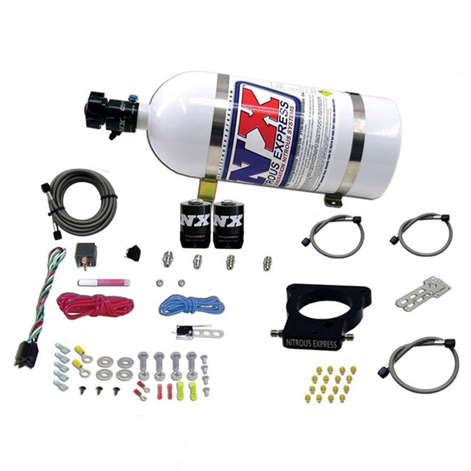 Sistema Nitroso 3 Tornillos Con Botella 10Lb GM LS Nitrous Express NX 20935-10