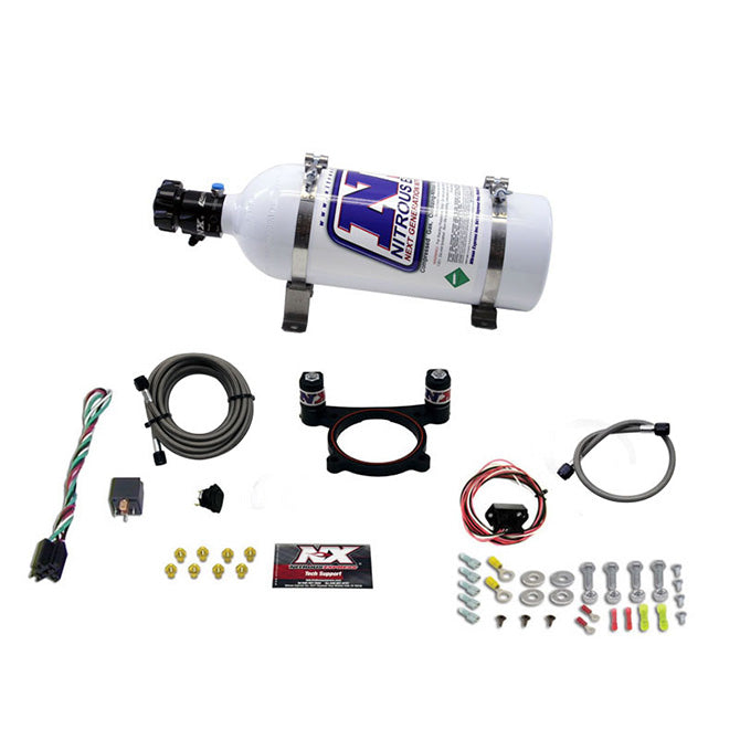 Sistema de Placa con Botella 5Lb Ford Coyote 5.0L/Godzilla 7.3 Nitrous Express NX 20948-05