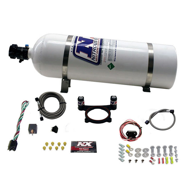 Sistema de Placa con Botella 15Lb Ford Coyote 5.0L/Godzilla 7.3 Nitrous Express 20948-15
