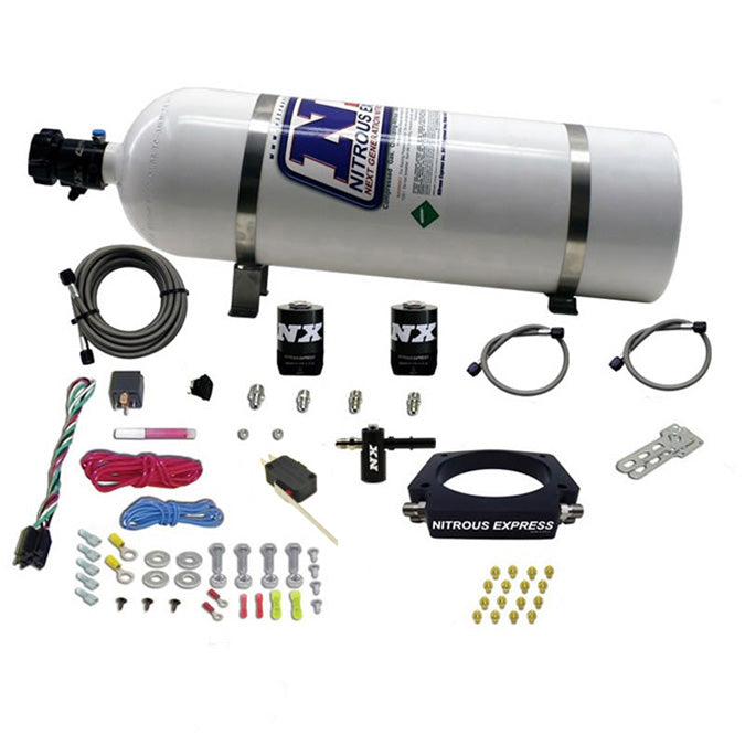 Sistema de Placa de Nitroso con Botella 15Lb Chevrolet Corvette C8 LT2 Nitrous Express NX 20962-15