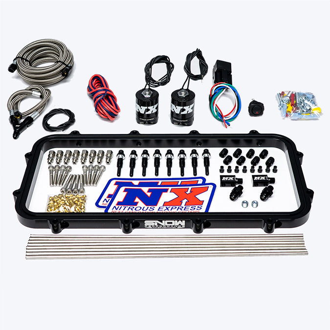 Sistema Nitroso Direct Port Dry Holley High Ram Plate NX 20963-00 (Sin Botella)