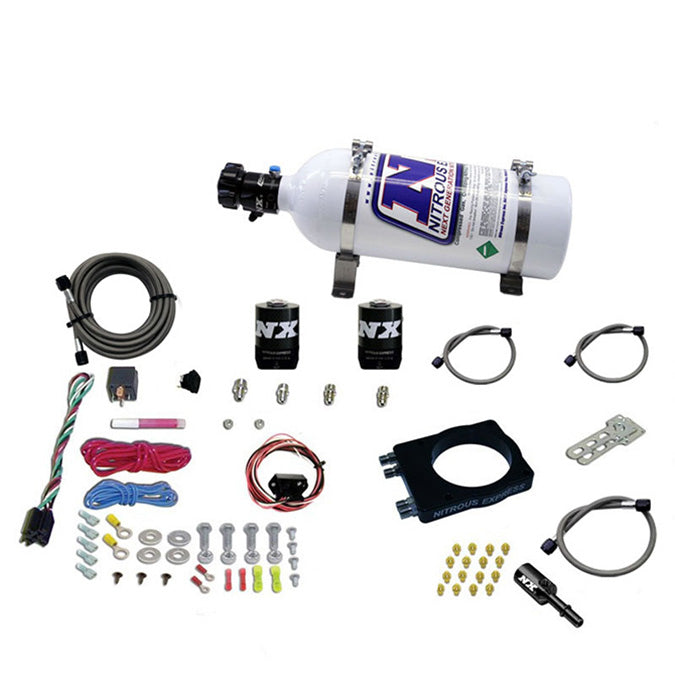 Sistema Hemi Plate 90mm (50-400Hp) con Botella 5Lb Nitrous Express NX 20990-05