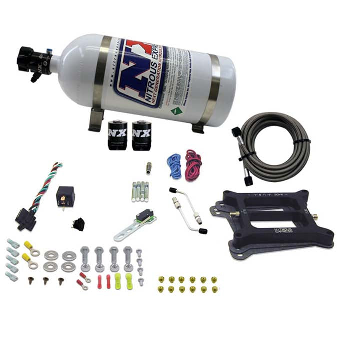 Sistema Nitroso NX 30045-10 Stage 6 Alcohol 50-300Hp con Botella 10Lb