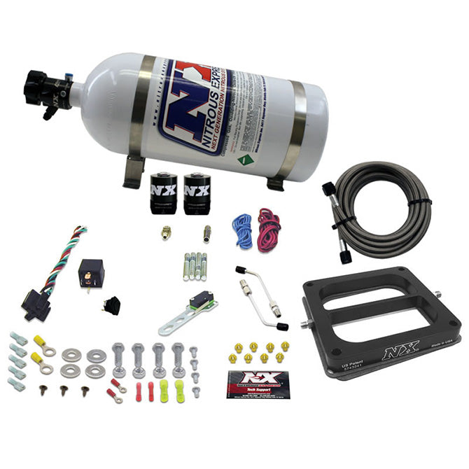 Sistema Nitroso NX 30075-10 Etapa 6 Alcohol 50-300Hp con Botella 10Lb