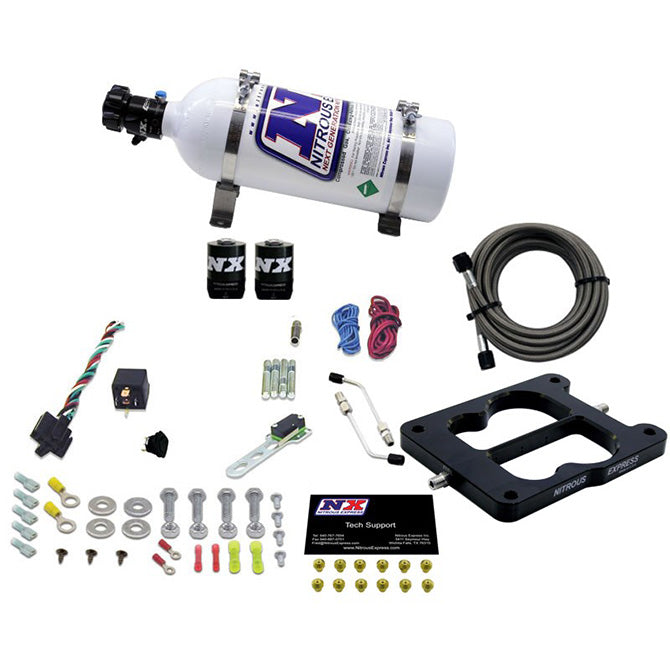 Sistema Nitroso Q-Jet Spreadbore 50-300Hp con Botella 5Lb Nitrous Express NX 30080-05