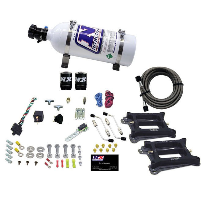 Sistema Nitroso NX 30245-05 Etapa 6 Alcohol 50-300Hp con Botella 5Lb
