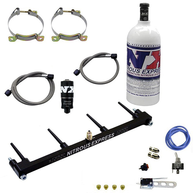 Sistema Billet Spray Bar Para ZX-14 con Botella 1.0Lb Nitrous Express NX 62203-1.0P