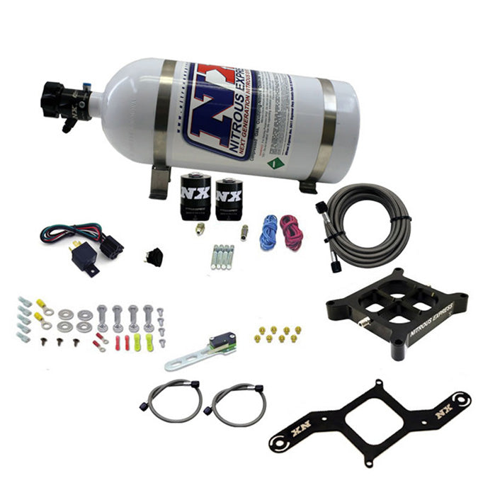 Sistema de Barra Transversal Billet 4150 250-750Hp Nitrous Express NX 63840-10 con Botella de 10Lb