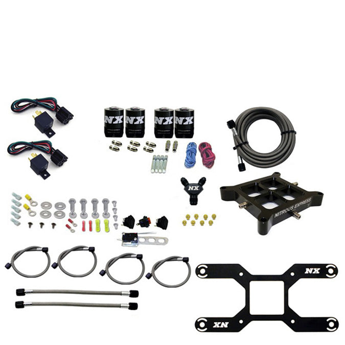 Sistema Crossbar Billet 4150 Nitroso NX 66042-00 Doble Etapa 100-1000Hp