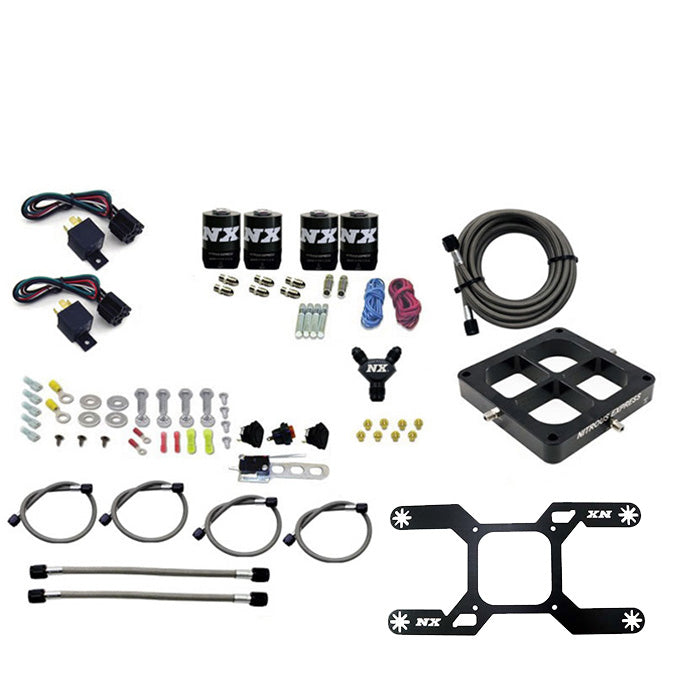 Sistema de Placa Billet Crossbar 4500 Nitroso NX 66047-00 (100-1000Hp)