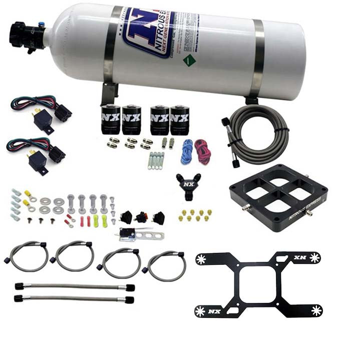 Sistema de Placa Billet Crossbar Nitrous Express NX 66047-15 100-1000Hp