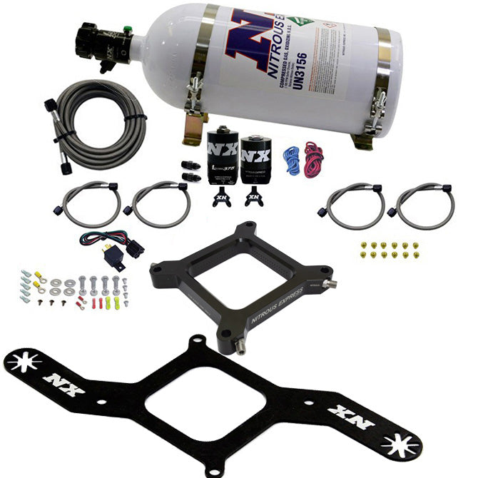 Placa Assassin 4150 Gasolina RNC 250-750Hp con Botella 10Lb Nitrous Express NX 67140-10
