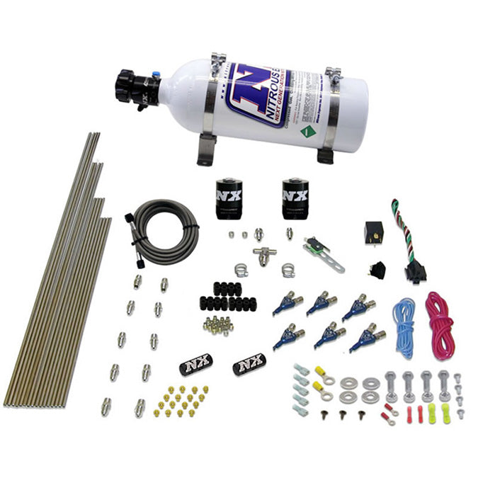 Sistema Nitroso Directo 6 Cil. Gasolina EFI (150-375Hp) 5LB Nitrous Express NX 80006EFI-05