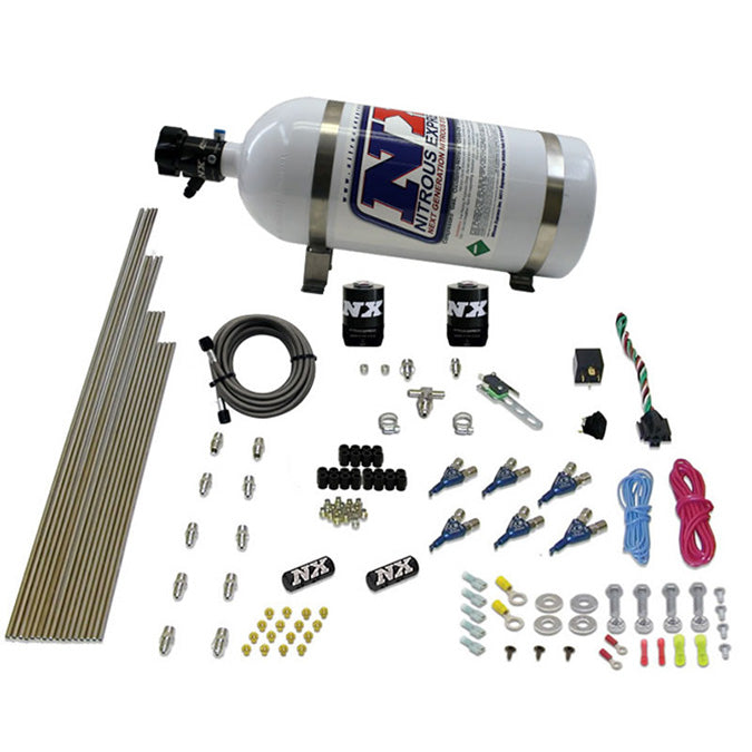 Sistema Nitroso Directo 6 Cil. Gasolina EFI (150-375Hp) NX 80006EFI-10