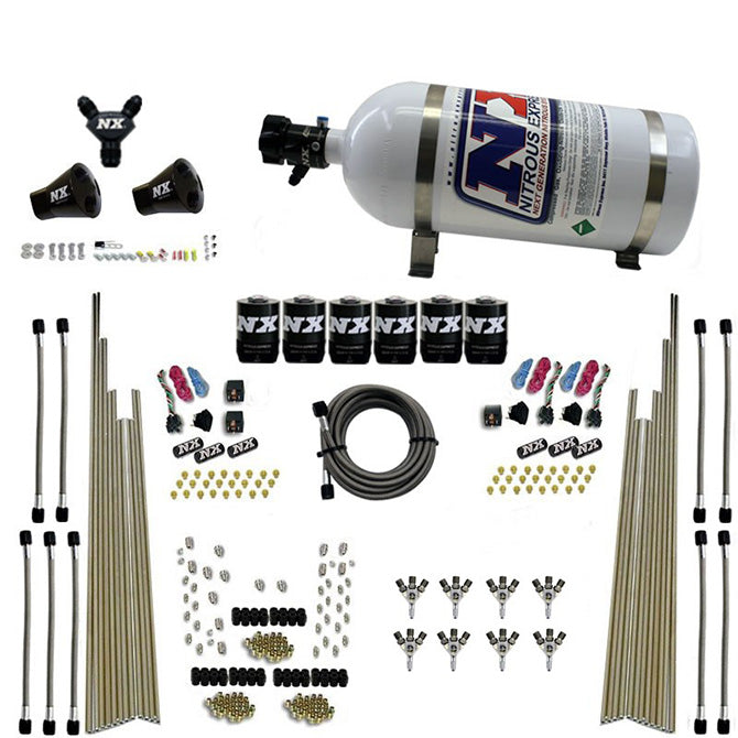 Sistema Nitroso NX 80020-10 8 Cil. Triple-D 3 Etapas 6 Solenoides