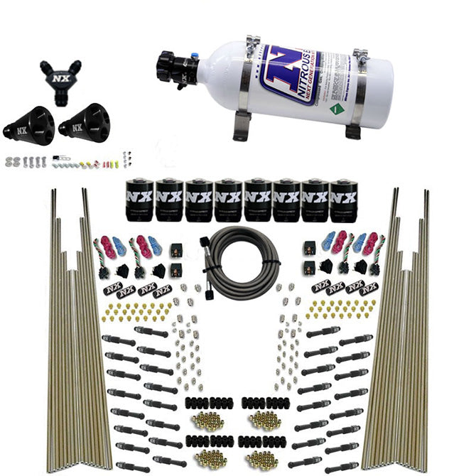 Sistema Nitroso Direct Port 8 Cil. 4 Etapas 5LB Nitrous Express NX 93306-05
