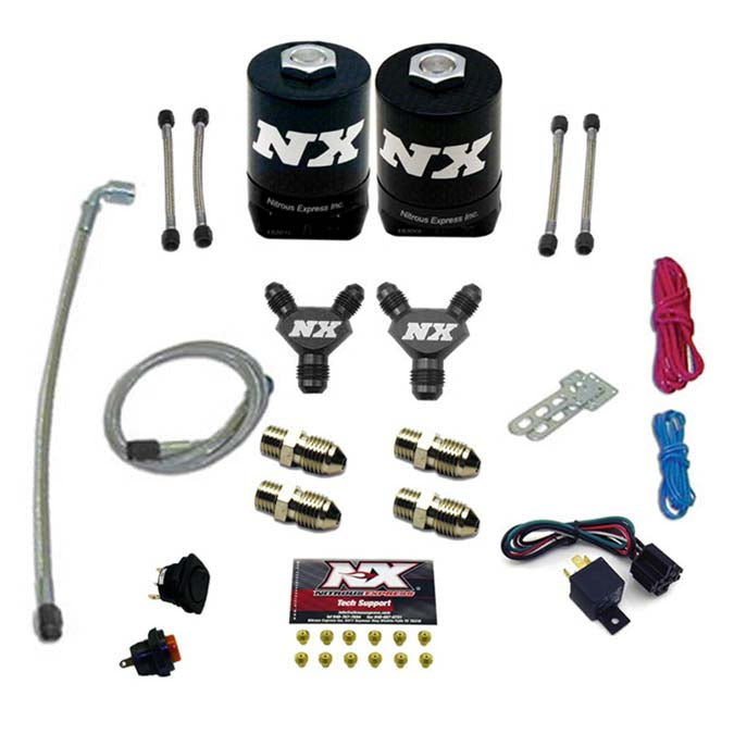 Conversión de Placa de Doble Etapa para Ford 5.0L Nitrous Express NX NX200