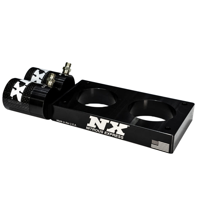 Conversión de Placa con Solenoides Integrados Nitrous Express NX NX347S Para 4.6 3V Mustang