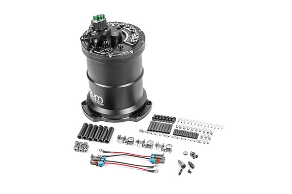 Depósito Anti-Oleaje Multi-Bomba MPFST-R Regulado para Walbro GSS342 AEM 50-1200 DW440 Radium Engineering