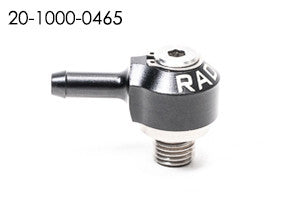 Racor Banjo Giratorio 4AN ORB a Espiga 6.5mm Radium Engineering