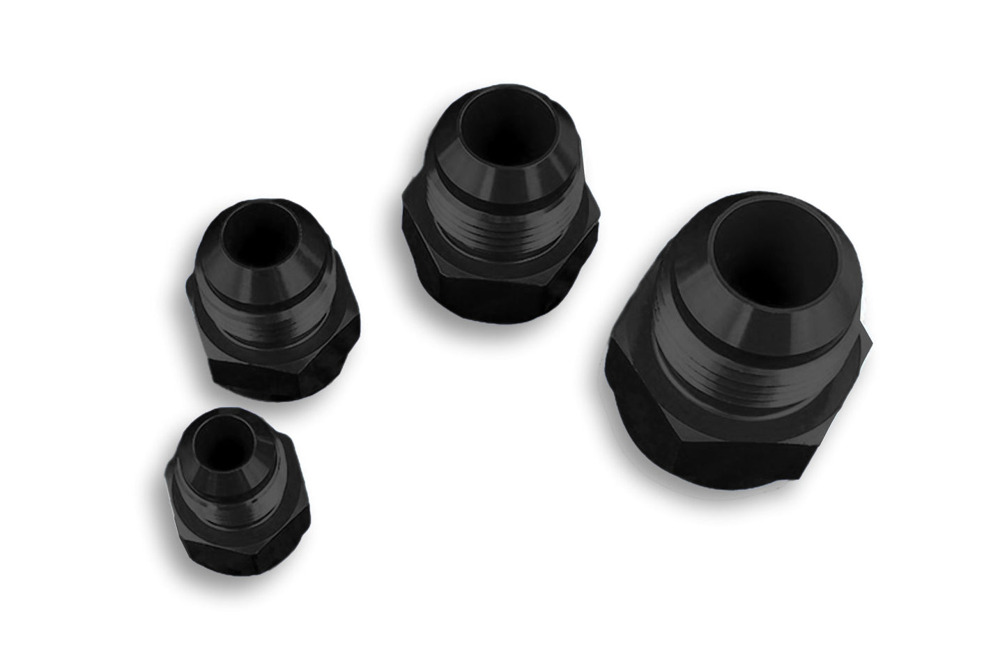 Adaptador AN6 Macho a AN4 Hembra, Racor de Manguera JIC, Negro - Imagen 4