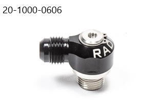 Racor Giratorio Banjo 6AN ORB a 6AN Macho Radium Engineering