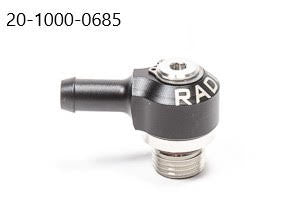 Racor Giratorio Banjo 6AN ORB a 8.5mm Radium Engineering