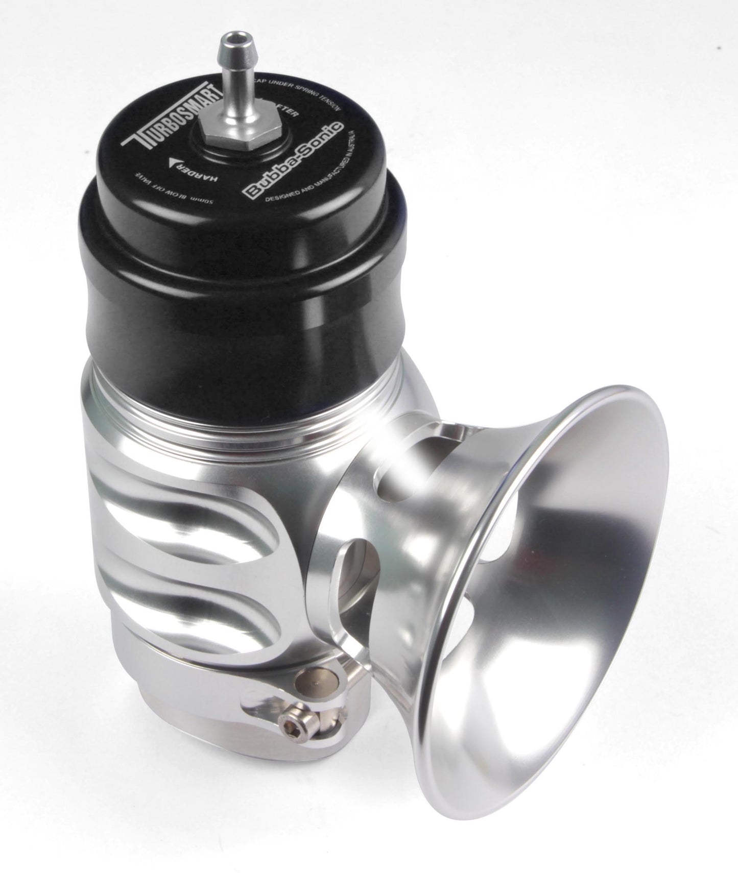 Válvula Blow Off Turbosmart Bubba Sonic BOV - Negro/Plata