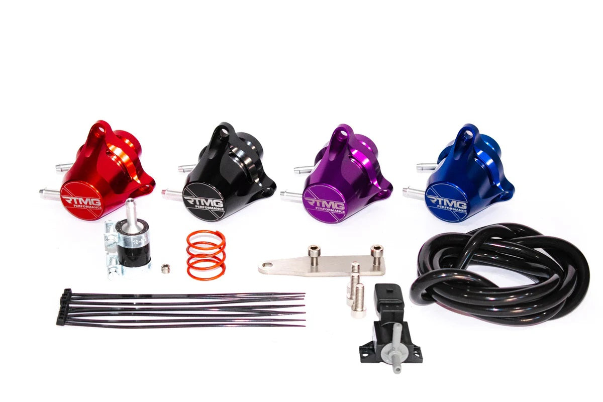 Kit Válvula Blow Off RTMG Performance para 1.8/2.0 TSI EA888 Gen3 Negro - Imagen 2