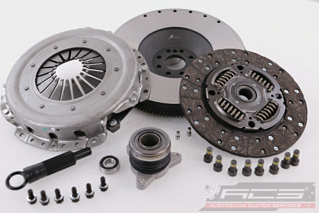 Kit de Embrague de Conversión con Volante Monomasa para SSANGYONG 2.0L Diésel Turbo 4WD (2007-2013) KSY24625 + Cilindro Concéntrico