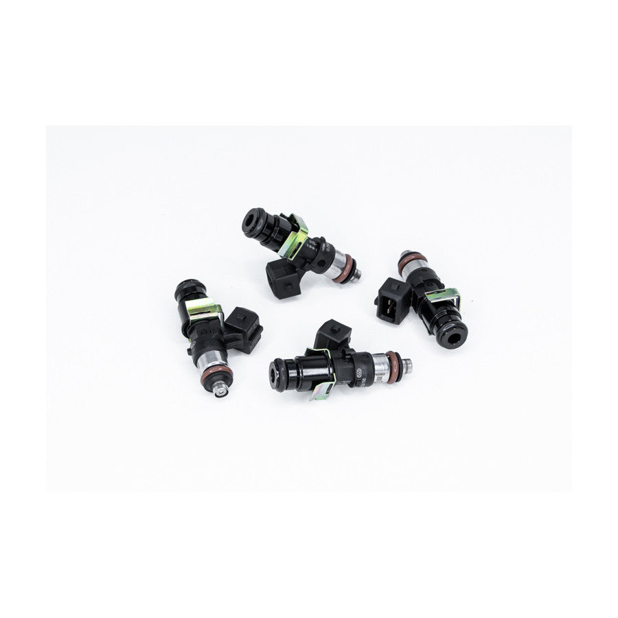 Kit Inyectores Deatschwerks 1500cc Audi A4/TT 1.8L Turbo + VW Golf GTI 1.8L Turbo + Mini Cooper S 1.6L Supercharged EV14 Universal 48mm