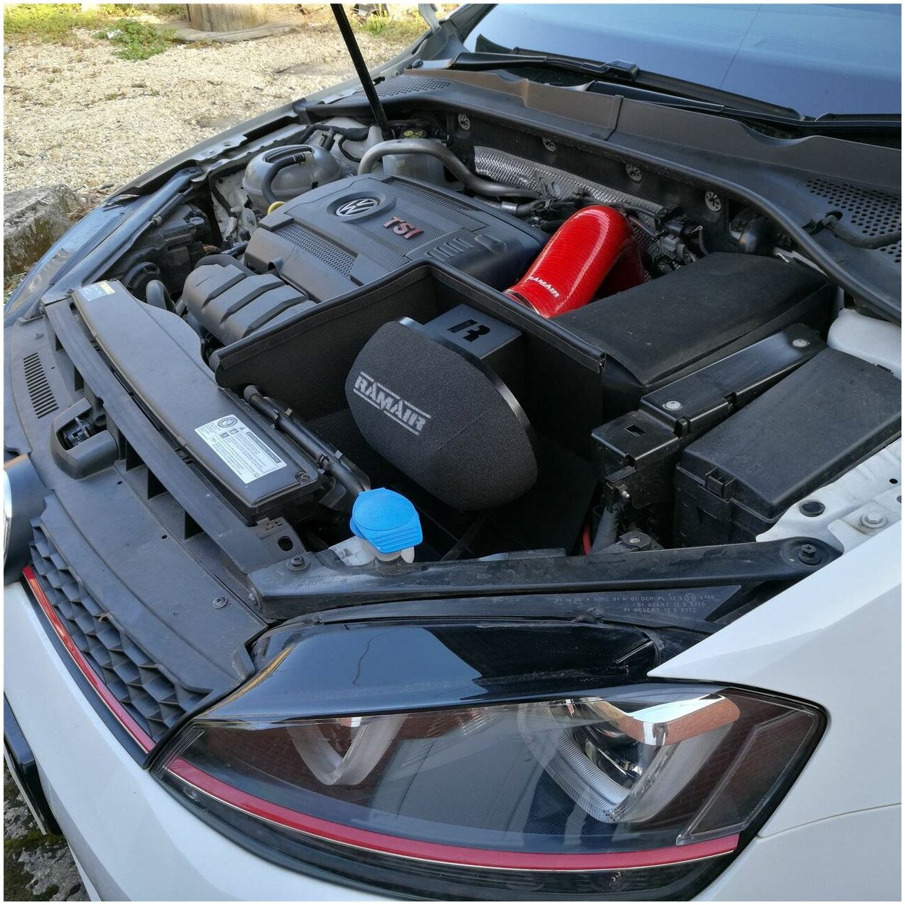 Kit Admisión Directa Ramair JSK-121-RD Audi A3 Q3 S3 SQ2 TT 1.8 2.0 TFSI - Imagen 3