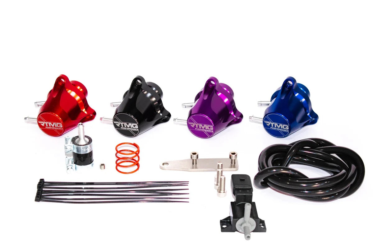 Kit Válvula Desviadora RTMG Performance 1.8/2.0 TSI EA888 Gen 3 Azul - Imagen 2
