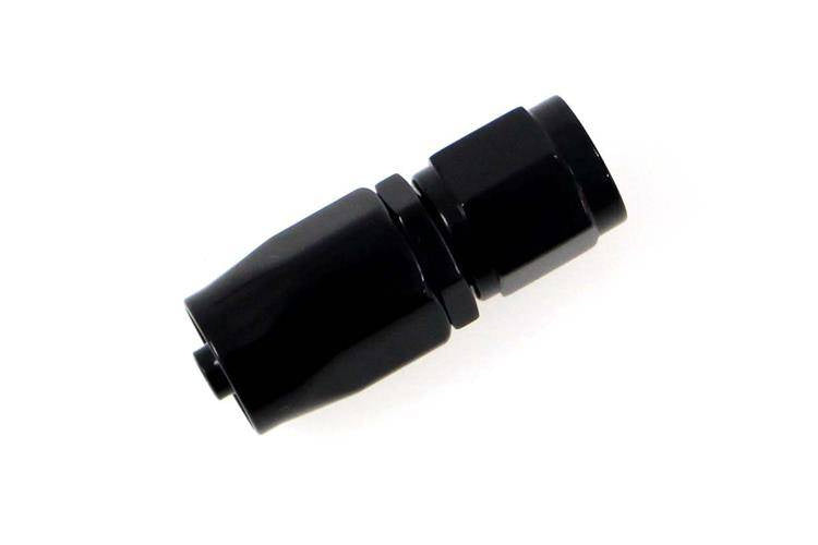 CONECTOR RECTO AN10 NEGRO