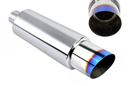 SILENCIADOR TRASERO TURBOWORKS 63MM ENTRADA 89MM SALIDA