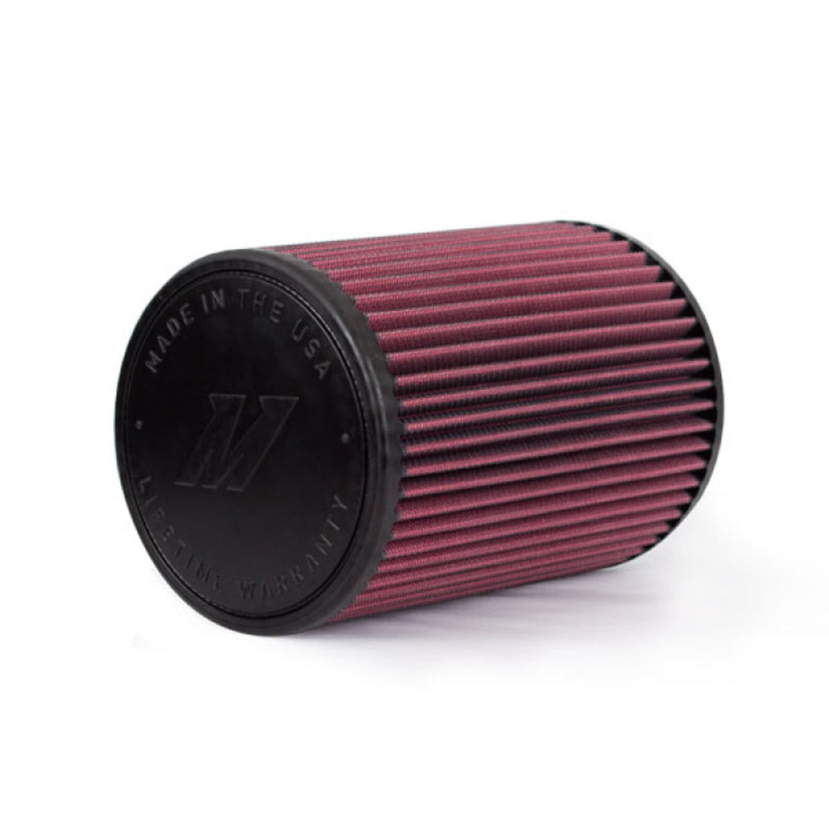 Mishimoto MMAF-3505 Filtro de Aire Rojo 8 Capas Algodón con Abrazadera