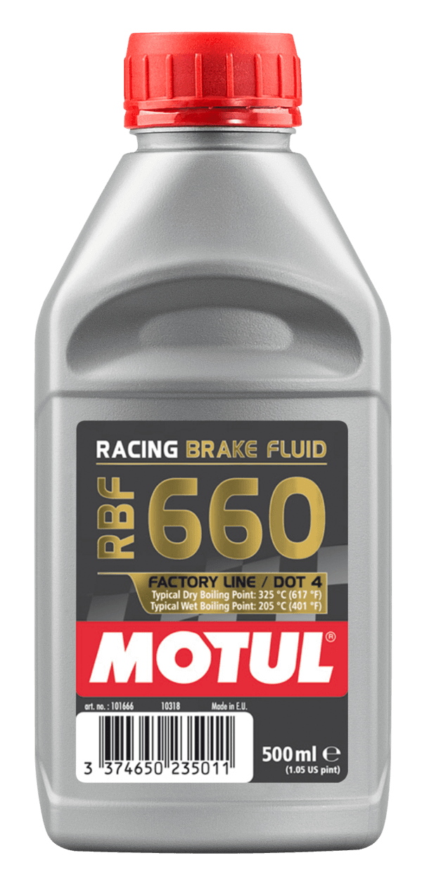 MOTUL RACING BRAKE FLUID 660 0.5L HIGH PERFORMANCE