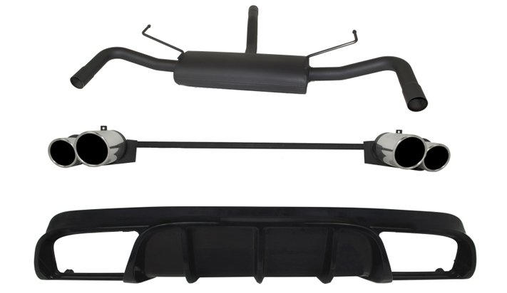 Escape Deportivo con Silenciador para ALFA ROMEO Giulietta 10-16