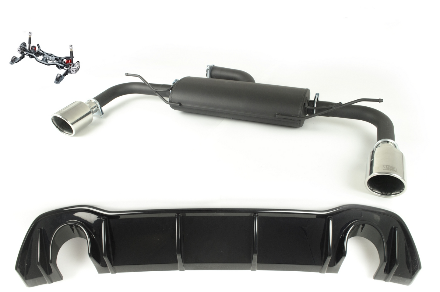 Escape Deportivo con Silenciador para VOLKSWAGEN GOLF VIII 2019 Hatchback
