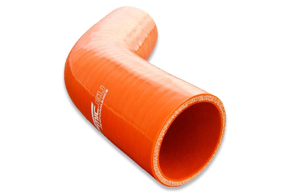 Codo de Silicona 45° 32mm Naranja - Imagen 4