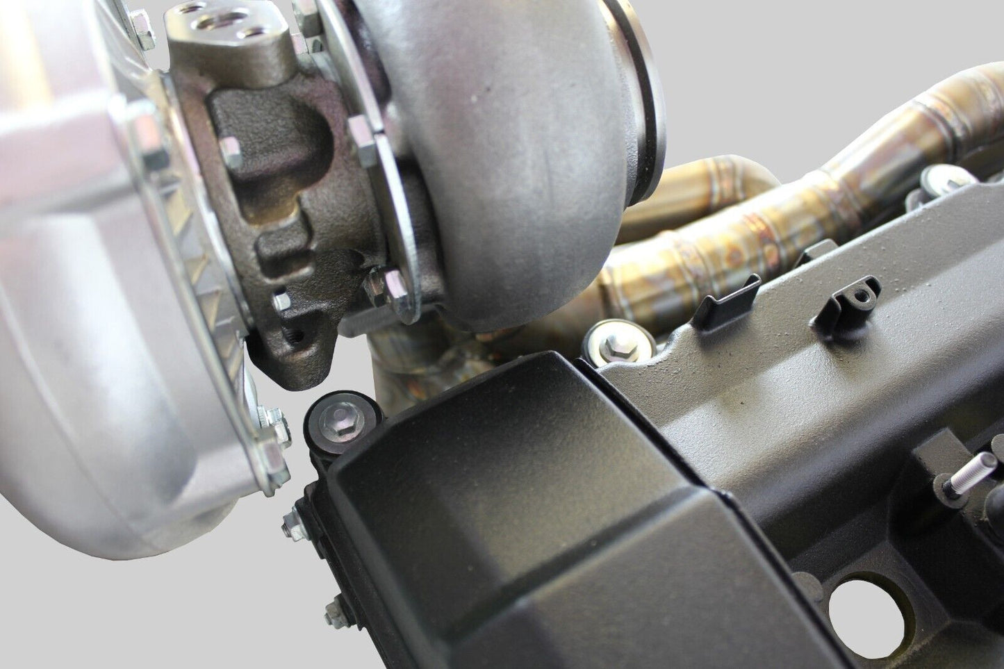Colector Escape Turbo Inox T3 E36 Top Mount BMW M50 M52 - Imagen 7