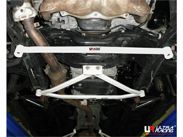 Barra Inferior Delantera Ultra Racing (2667) Subaru Outback (BR9) 2.5T 4WD FL 13-14