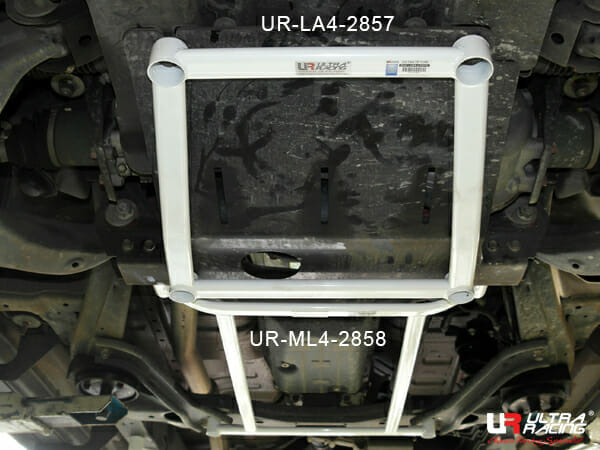 Barra Refuerzo Inferior Delantera Ultra Racing Isuzu D-MAX (RT50) 12+/MU-X