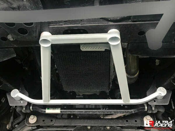 Barra Refuerzo Inferior Delantera Ultra Racing Ford Ranger Wildtrack 2.0T 4WD FL 19+ (3969)