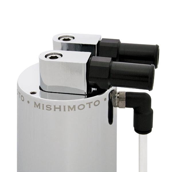 Mishimoto MMOCC-SA Catch Can de Aceite, Aluminio, Plata - Imagen 2