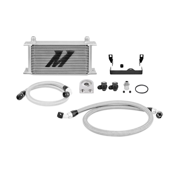 Kit Radiador de Aceite Mishimoto MMOC-WRX-06 Subaru Impreza WRX 06-07 Plata - Imagen 3