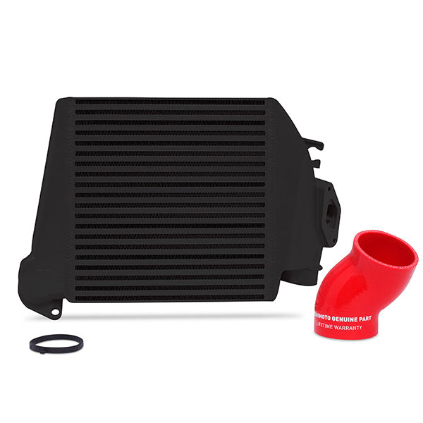 Kit Intercooler Top Mount Mishimoto MMTMIC-WRX-08BKRD Subaru WRX 08-14 Negro con Manguitos Rojos - Imagen 3